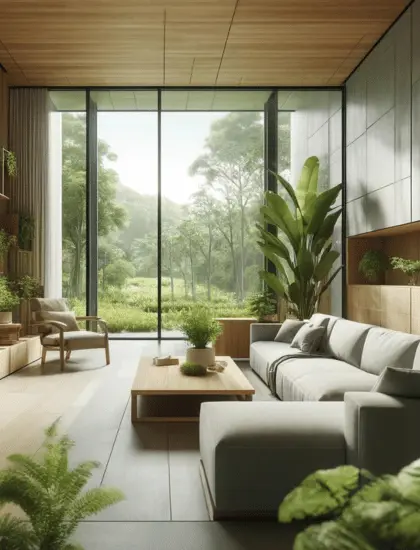 Maximizing Comfort and Connection<br> with Biophilic Residential Fit-out