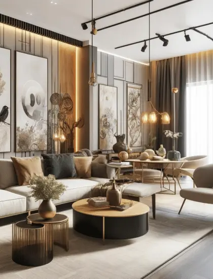 How to Get Artistic Interiors for Homes<br> with Customized Residential Fit-Out