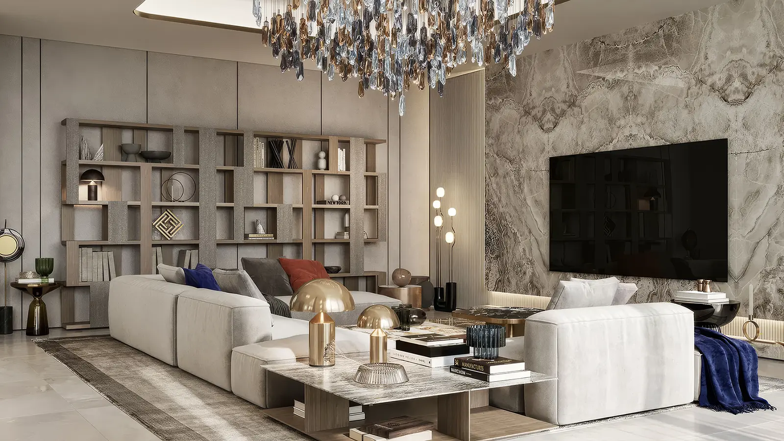 أفكار لتصميم داخلي بسيط لشقق الاستوديو