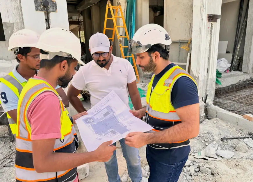 Behind the scenes, photo 1, Cluster 39, Villa 1, Jumeirah Islands
