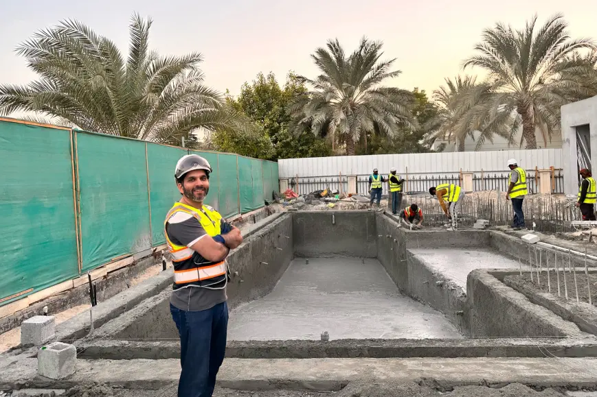 Construction, image 2, Cluster 39, Villa 1, Jumeirah Islands