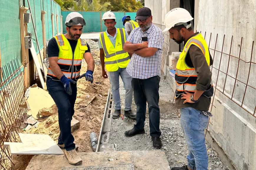 Construction, image 3, Cluster 39, Villa 1, Jumeirah Islands