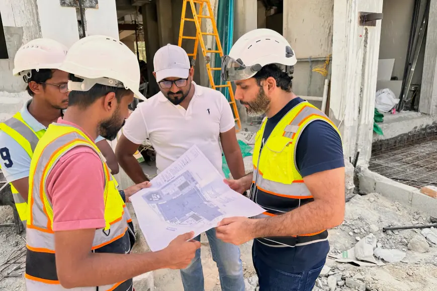 Construction, image 5, Cluster 39, Villa 1, Jumeirah Islands