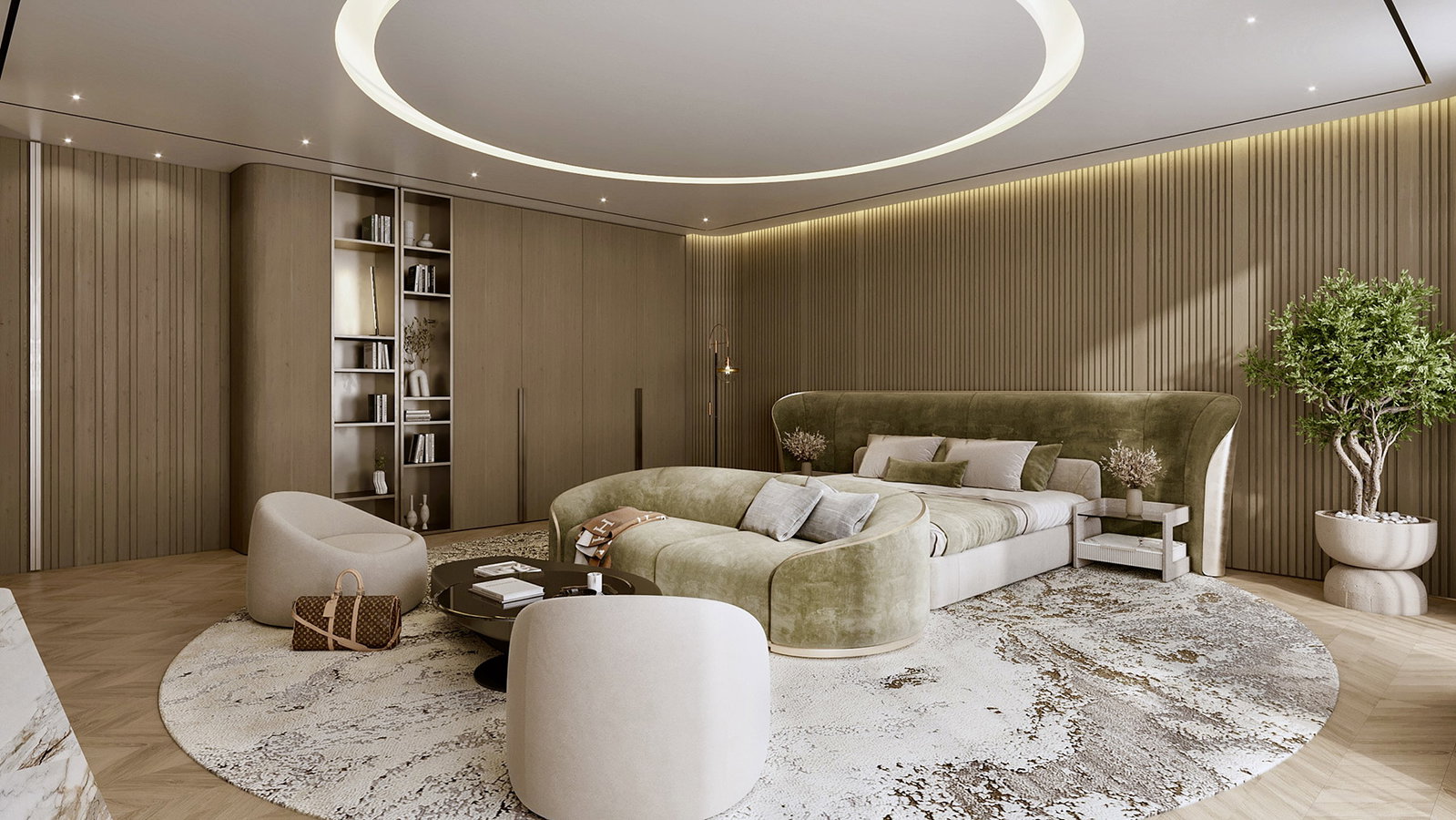 A villa in Dubai Hills by Fajr Interiors, Dubai