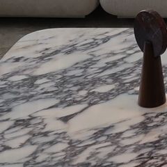 Marble coffee table, from the living photo