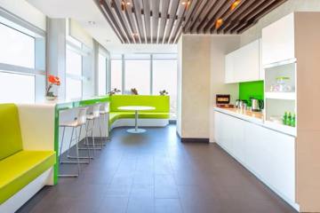Pantry delivered by Fajr Interiors for SBC, Dubai