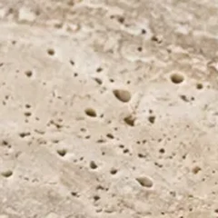Concept visualisation: travertine, cut from the stone sample image