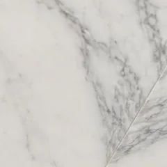 Concept visualisation: white marble with grey veining, cut from the stone sample visualisation