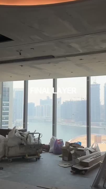 Final layer: Opus Tower office fitout by Fajr Interiors, Dubai