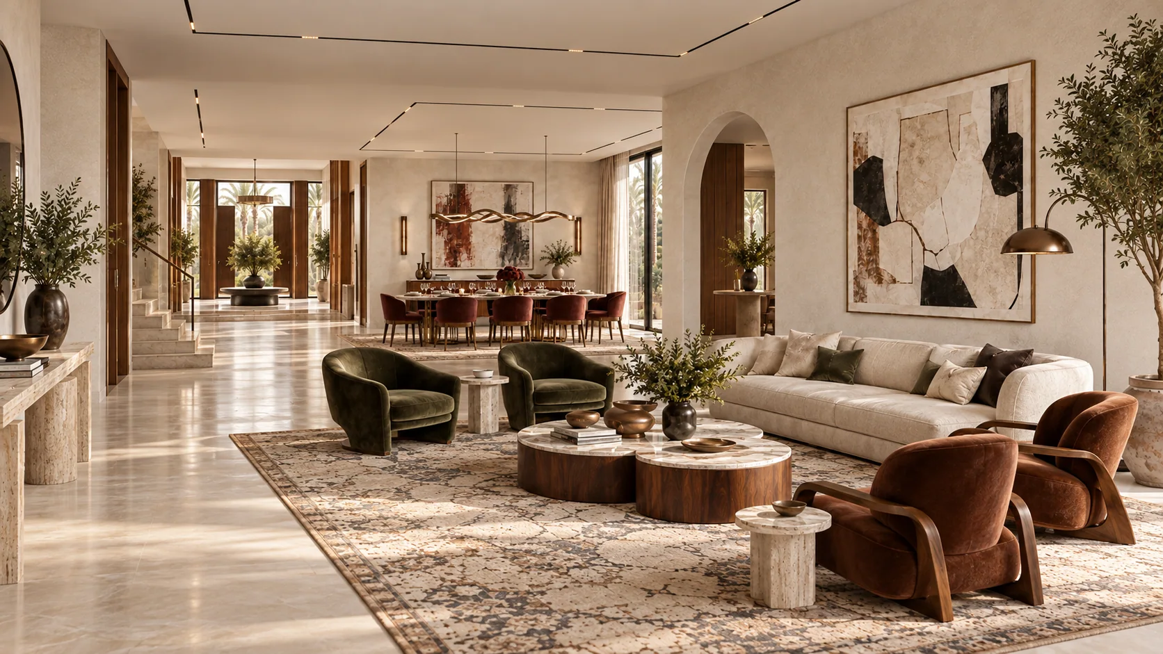Villa design visualisation