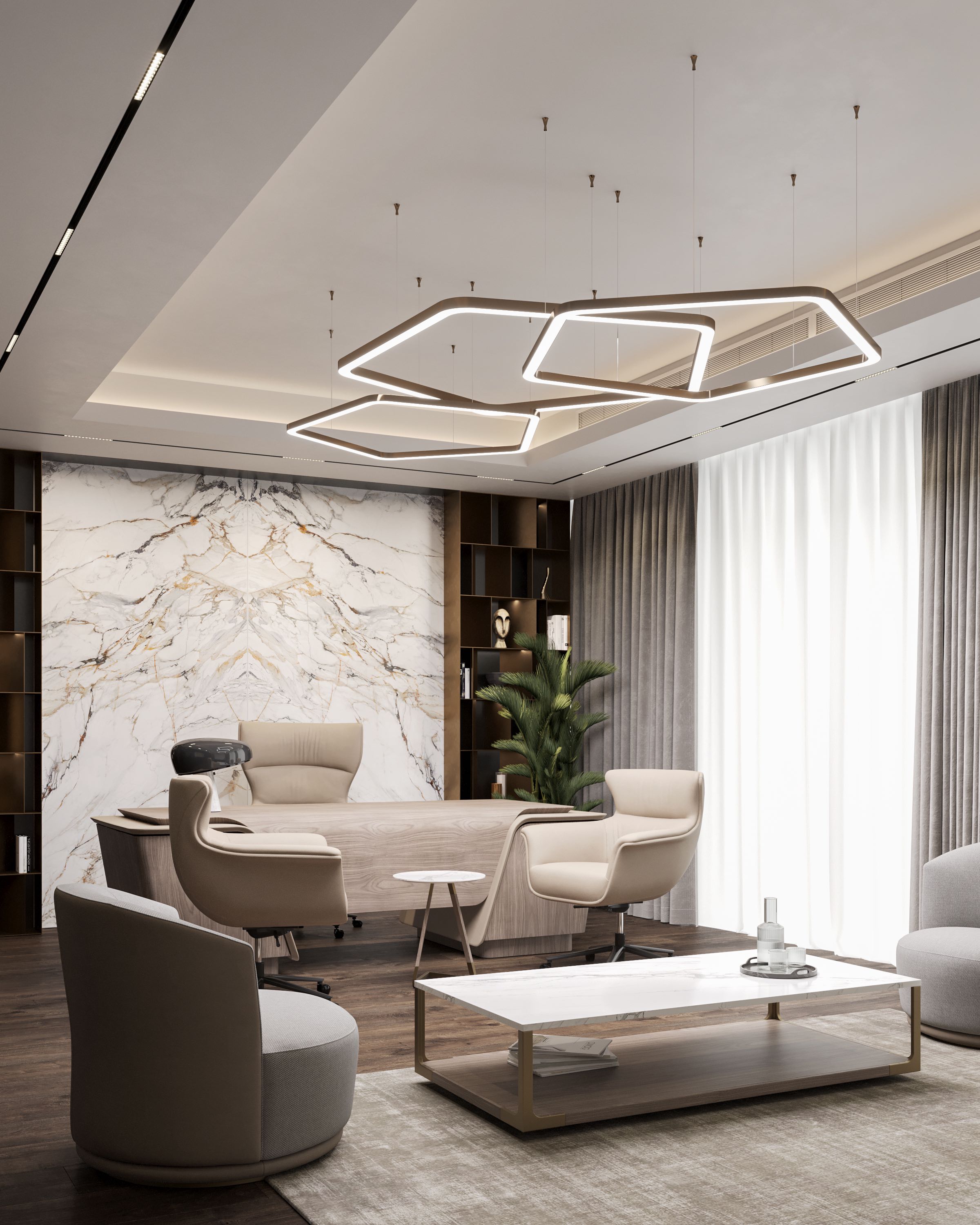 C1 Executive - Office Fitout Project | Fajr Interiors