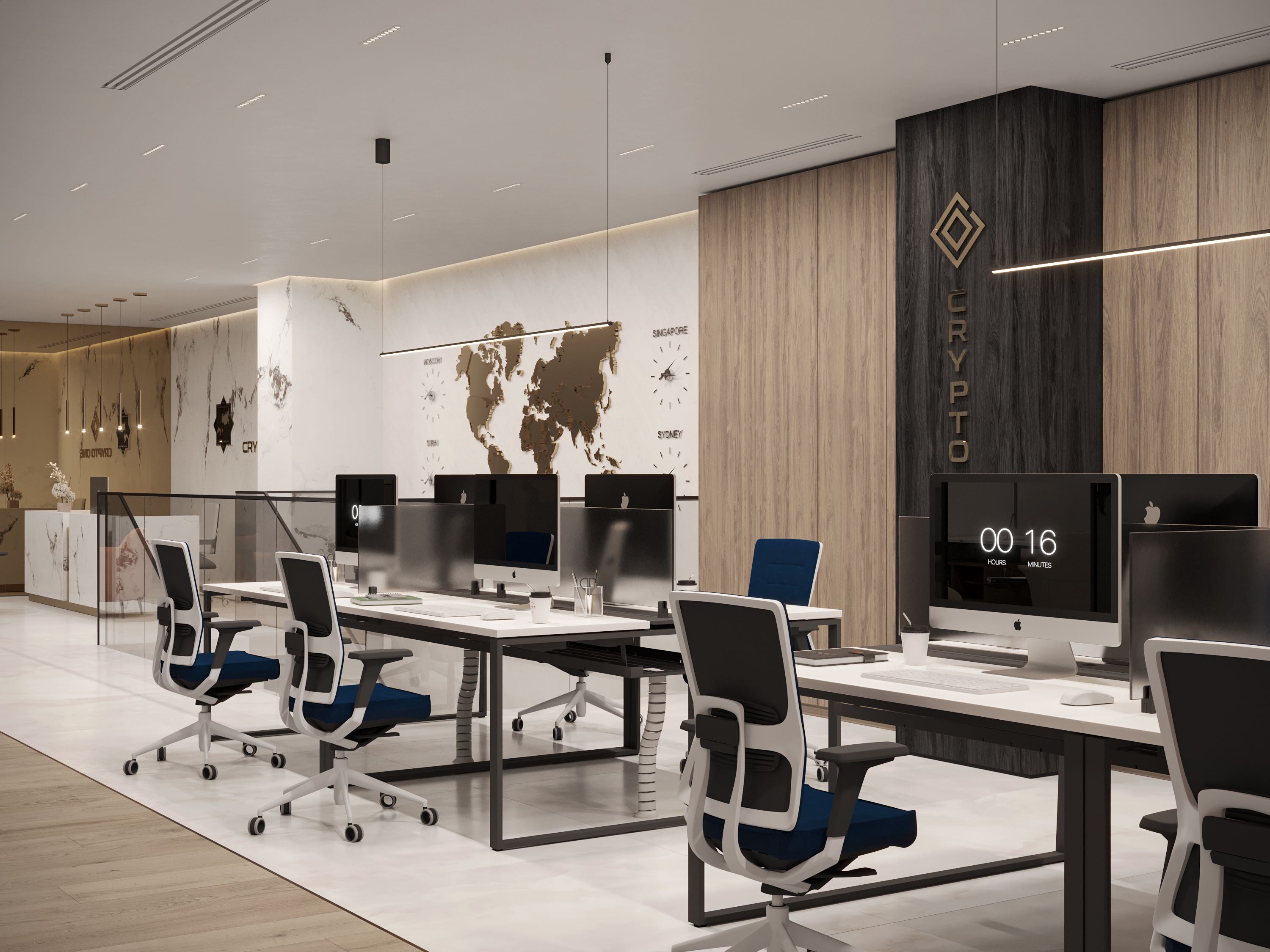C1 Executive - Office Fitout Project | Fajr Interiors