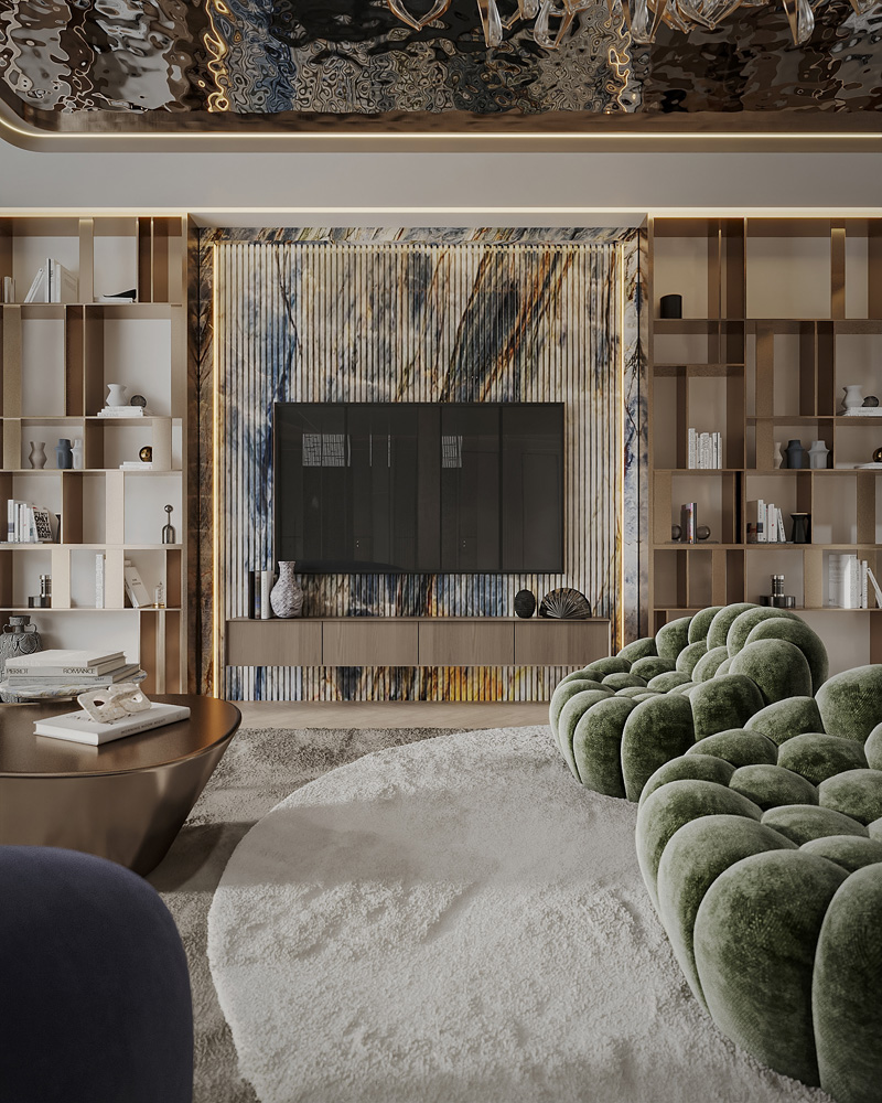 Jumeirah Islands Classic Elegance Residence | Fajr Interiors
