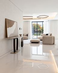 Photograph: the entrance hall, the finished villa, Cluster 39, Villa 1, Jumeirah Islands, by Fajr Interiors